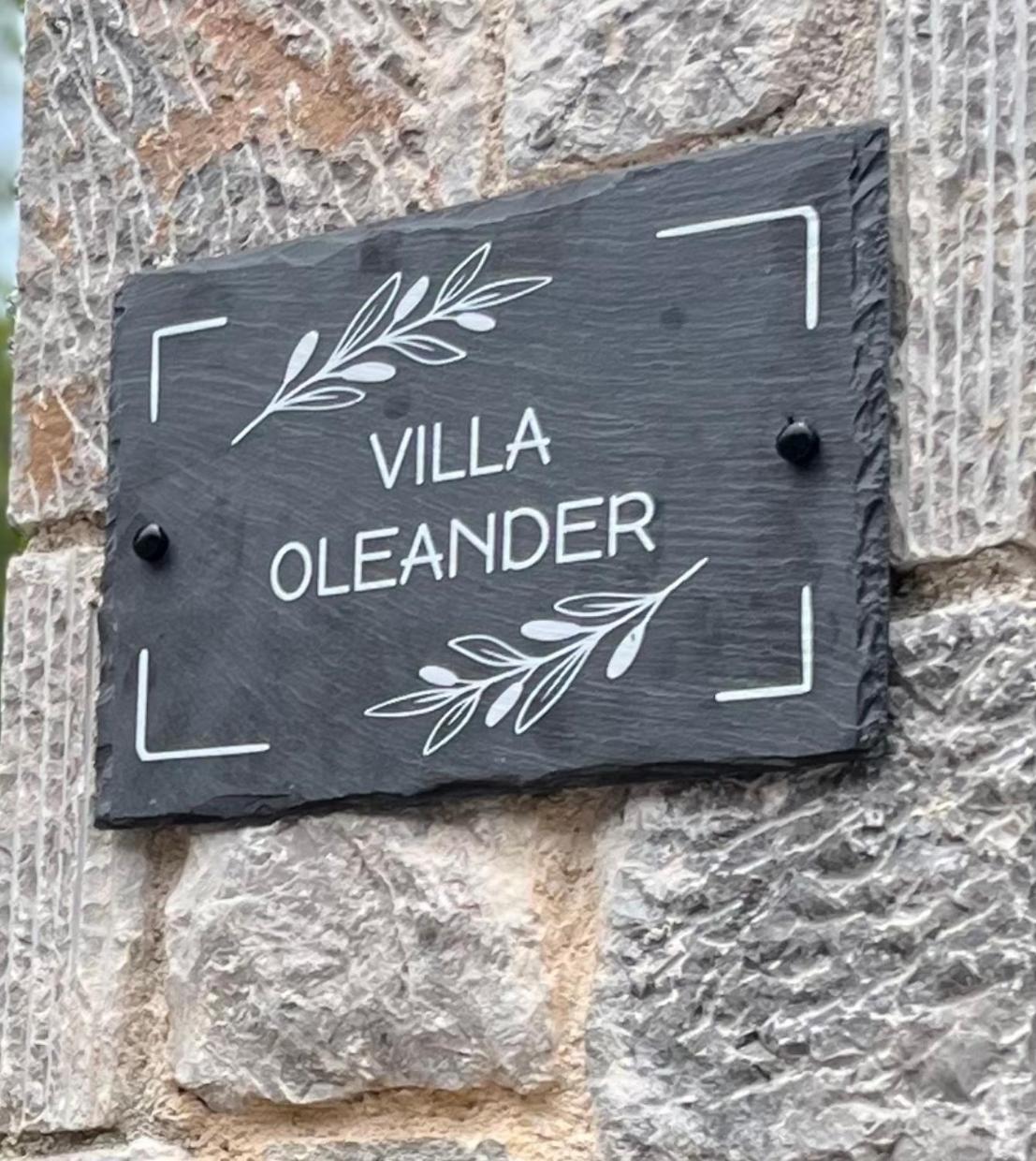 Villa Oleander Agios Nikolaos Loutra Edipsou Eksteriør bilde